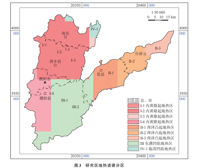河南省濮陽市中深層地?zé)岬刭|(zhì)特征、資源儲量及開發(fā)利用適宜性評價-地大熱能